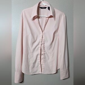 Express Light Pink Button Down Shirt